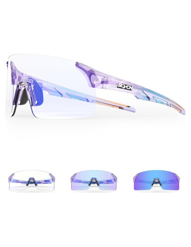 Gafas de Ciclismo Fotochromáticas SCVCN UV400 Unisex Azul