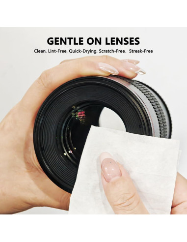 200 Toallitas Limpiadoras para Lentes OHOO - Prehumedecidas