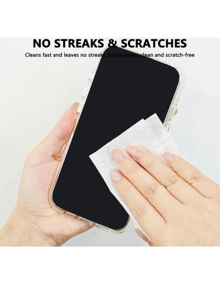 200 Toallitas Limpiadoras para Lentes OHOO - Prehumedecidas