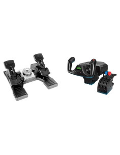Logitech G Pro Flight Yoke System y Pedales de Timón
