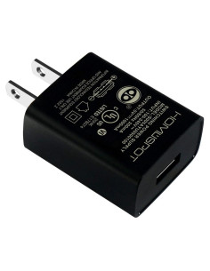 Cargador de Pared USB HomeSpot 5V 1A Certificado UL