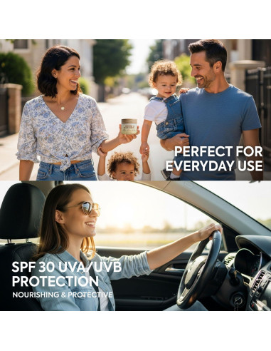 Protector Solar Natural Vigority SPF 30 con Zinc y Grasa 59 ml