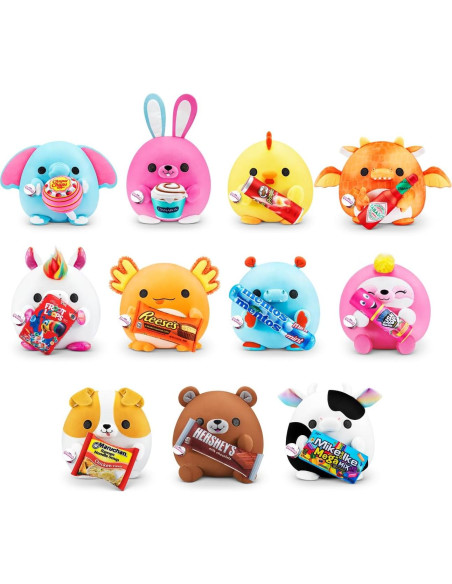 Peluche Snackles ZURU 35.56 cm Ultra Suave Coleccionable