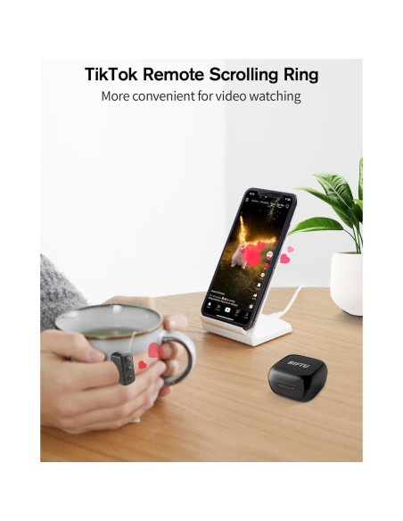 Anillo Control Remoto Desplazador BIFTU D01 Pro - Negro