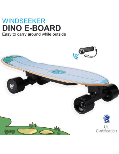Patineta Eléctrica Windseeker H2S-03 para Niños 15 km/h