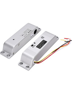 Cerradura eléctrica de perno YUHANUS 12V con retardo ajustable 2