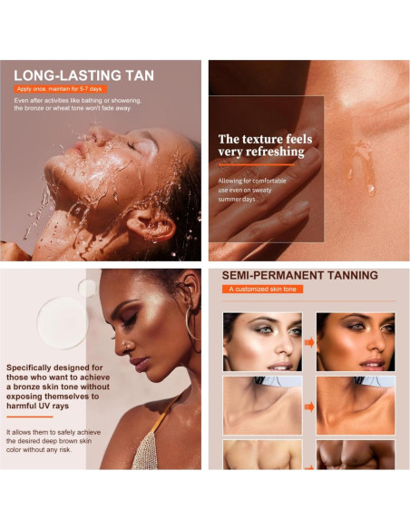 Aceite Bronceador 3-en-1 AUQUEST 50ML SPF 25 Hidratante