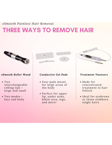 Depilador Electrólisis Verseo eSmooth Indoloro para Vello Permanente