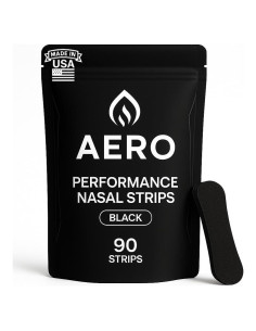 Tiras Nasales Atléticas Adhesivas 90 Unidades - Rendimiento y Sueño