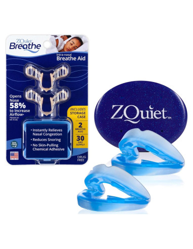 ZQuiet Kit Antisnore - 2 Boquillas + Dilatador Nasal