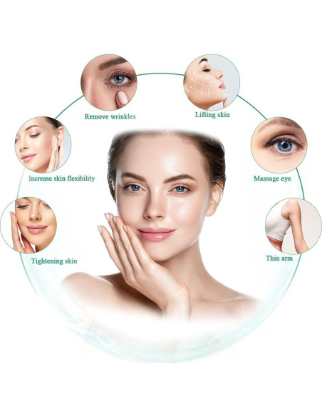 Máquina de Masaje Multifuncional Aentil 6 en 1 para Cuerpo y Cara