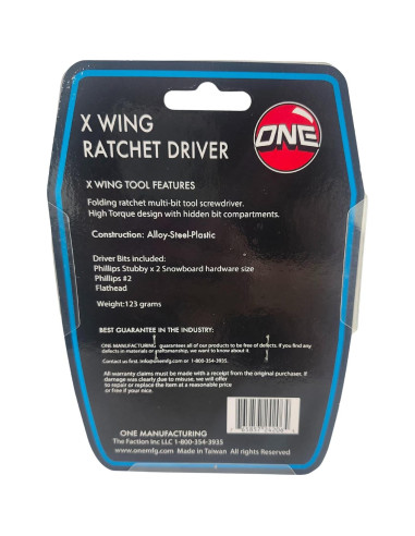 Herramienta Multifuncional ONEBALL X-Wing Plegable Azul