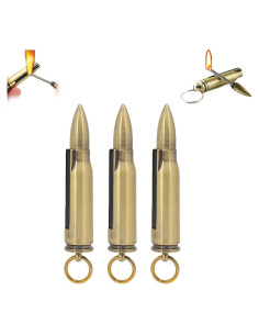 Encendedor de Fósforos de Magnesio Maollaa Impermeable 3pcs