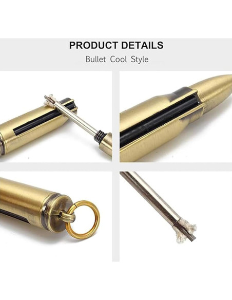 Encendedor de Fósforos de Magnesio Maollaa Impermeable 3pcs