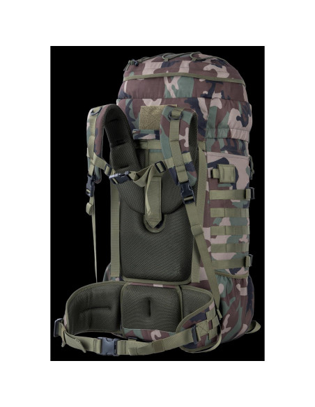 Mochila Táctica Grande 75L BACKFERRY con MOLLE y Hidratación