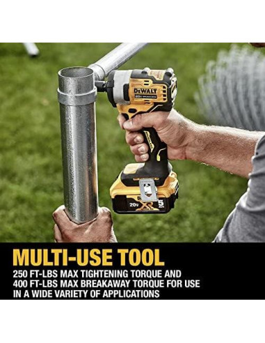 Llave de impacto inalámbrica DEWALT DCF913P2 20V 3/8" 540 Nm