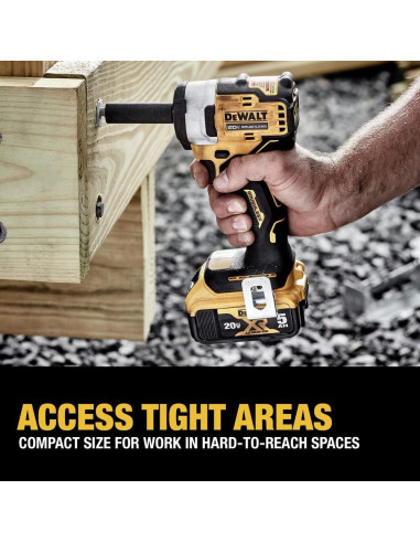 Llave de impacto inalámbrica DEWALT DCF913P2 20V 3/8" 540 Nm