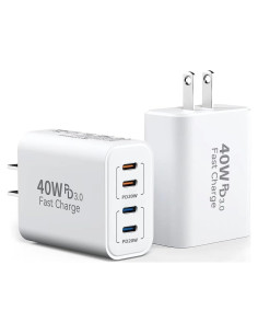 Cargador Rápido USB C 40W 4 Puertos Shenzhen Xihuida