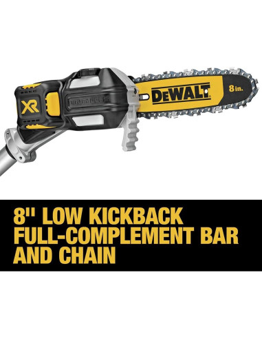 Sierra de Poste Inalámbrica DEWALT 20V MAX XR 8" 15FT