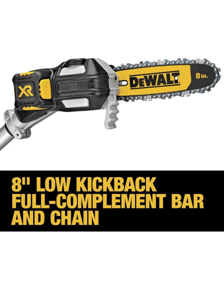 Sierra de Poste Inalámbrica DEWALT 20V MAX XR 8" 15FT