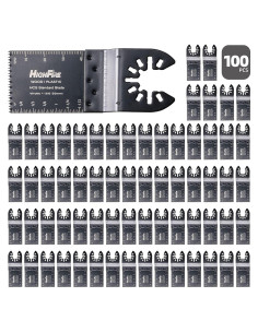 Kit de Cuchillas Oscilantes 100 Piezas Highfire 35 mm Acero