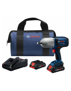 Llave de Impacto Bosch HTH181-B25-RT 18V 678.9 Nm con 2 Baterías