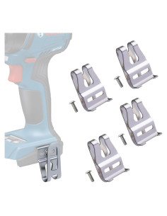 Clip de Gancho para Cinturón FCOUIID - Soporte para Herramientas Bosch 18V - 4 Piezas