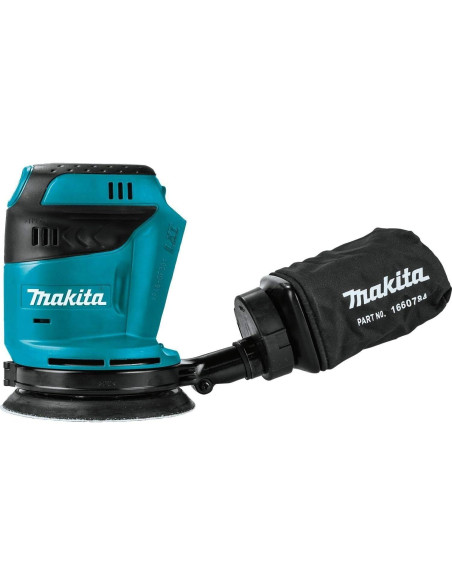 Lijadora Orbital Inalámbrica Makita XOB01Z 18V 5" Renovada