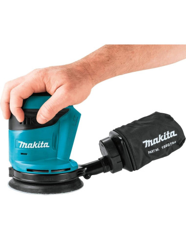 Lijadora Orbital Inalámbrica Makita XOB01Z 18V 5" Renovada