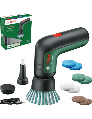 Cepillo de Limpieza Eléctrico Bosch UniversalBrush 3.6 Ah