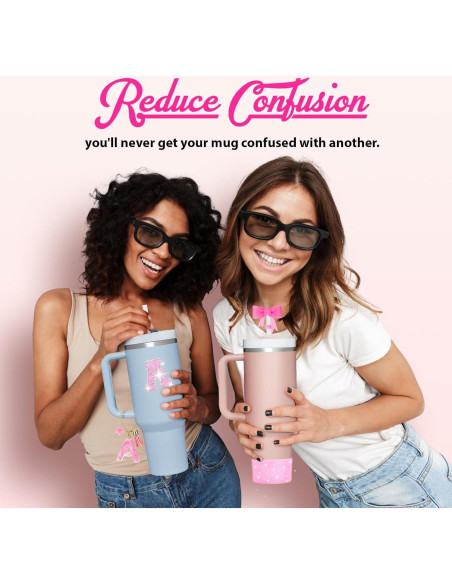 Juego de Accesorios para Taza Stanley Mity Rain Rosa 6 Piezas