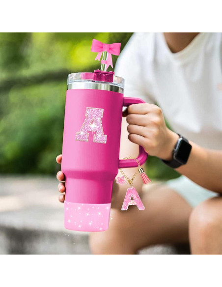 Juego de Accesorios para Taza Stanley Mity Rain Rosa 6 Piezas