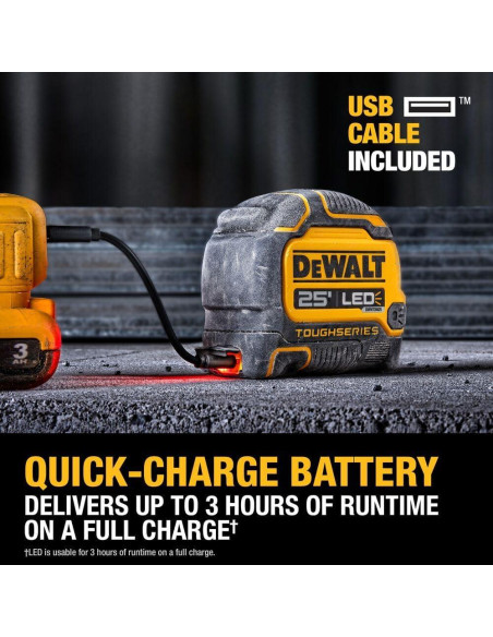 Cinta Métrica Iluminada DeWalt DWHT35625S 7.5m Cinta Métrica Iluminada DeWalt DWHT35625S 7.5m