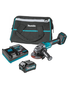 Amoladora Angular Sin Cable Makita XGT 40V 4.5" 5" GAG01M1