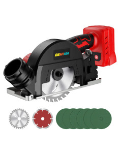 Sierra Circular Inalámbrica DEMIMA 500W 4" para Milwaukee 18V