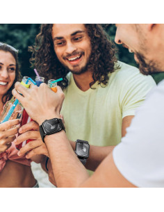 Paquete de 6 bandas elásticas Butifacion para Apple Watch 38-49mm 2