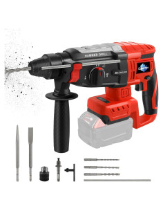 Martillo Perforador Inalámbrico GPAENTSEN M18 2.6J SDS-Plus 4 Modos