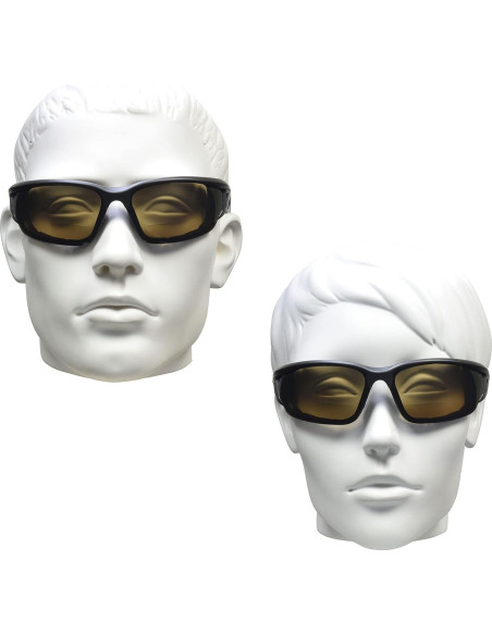 Gafas de sol bifocales de seguridad Bikershades Z87 con acolchado