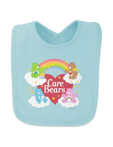 Babero de Bebé Care Bears 100% Algodón Azul - Graphics & More