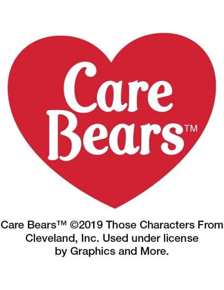 Babero de Bebé Care Bears 100% Algodón Azul - Graphics & More