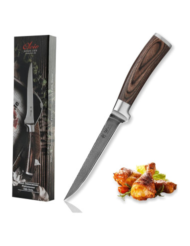 Cuchillo de Deshuesar Damasco Wakoli EDIB 14.6 cm Premium