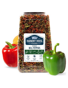 Pimientos Mixtos Secos Harmony House 63.5g - Verduras Deshidratadas