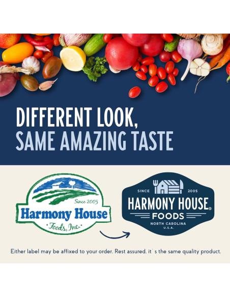 Pimientos Mixtos Secos Harmony House 63.5g - Verduras Deshidratadas