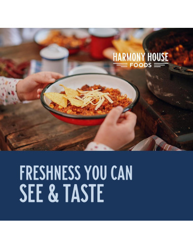 Pimientos Mixtos Secos Harmony House 63.5g - Verduras Deshidratadas