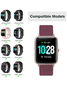 Banda de Silicona Suave 19mm NewJourney para Reloj ID205 2