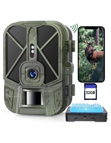 Cámara de sendero WiFi CAMVILD WiFi940Pro 36MP 4K IP66