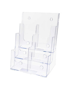 Soporte de Folletos Colgante o de Mesa Soportes de Marketing - Paquete de 6