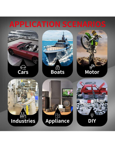 Interruptor de Botón Momentáneo Impermeable DaierTek 12mm