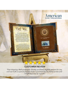 Colección de Monedas y Sellos Guerra Civil American Coin Treasures 2