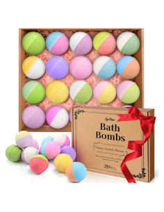 Set de 20 Bombas de Baño Fanyao - Aromas Naturales Hidratantes